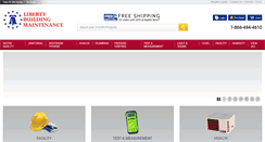 Desktop Screenshot of libertybuildingmaintenance.com